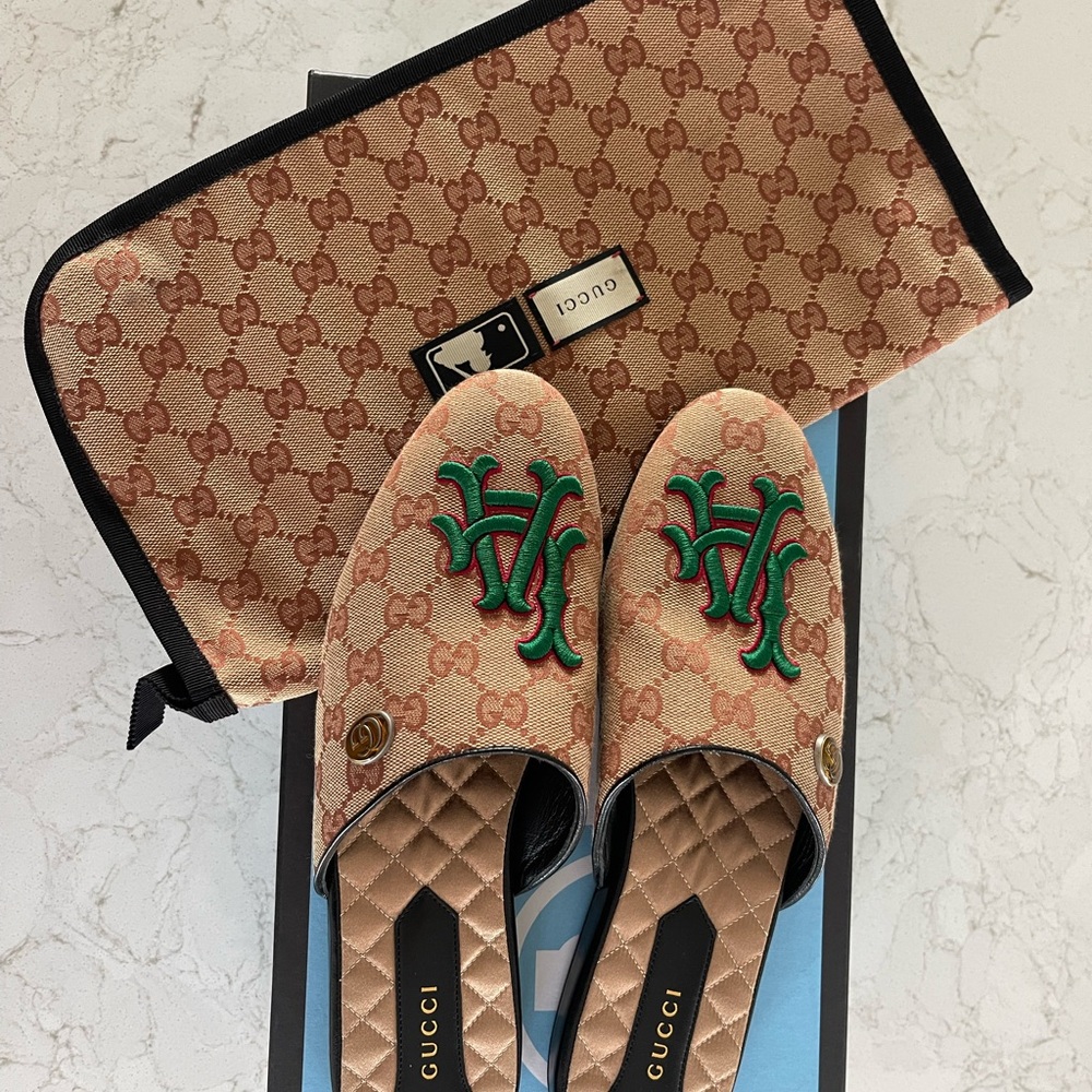Gucci x MLB LA Dodgers Mules